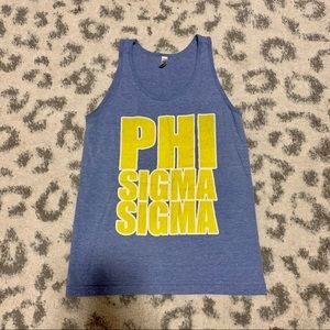 Phi Sigma Sigma tank top
